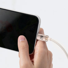 Заредете изображение във визуализатора на галерията – Baseus Crystal Shine Series USB cable - Lightning 2,4A 20W 2m pink (CAJY001204) - TopMag
