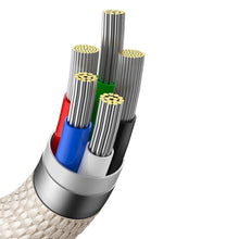 Заредете изображение във визуализатора на галерията – Baseus Crystal Shine Series USB Type C cable - Lightning Fast Charging Power Delivery 20W 1.2m pink (CAJY001304) - TopMag
