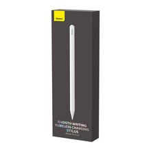 Заредете изображение във визуализатора на галерията – Baseus wireless active stylus + replaceable tip white (SXBC020002) - TopMag

