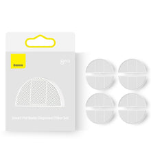 Заредете изображение във визуализатора на галерията – Baseus filter set for intelligent pet feeder (8 pcs) white (ACLY010002) - TopMag
