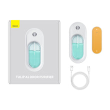 Заредете изображение във визуализатора на галерията – Baseus Tulip A1 odor purifier white (ACYX000002) - TopMag
