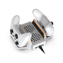 Заредете изображение във визуализатора на галерията – Dobe Multifunctional Docking Station with Cooling for XBOX Series S white (TYX-0663) - TopMag

