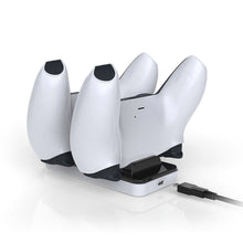Заредете изображение във визуализатора на галерията – Dobe charging station for white PS5 controllers (TP5-0505) - TopMag
