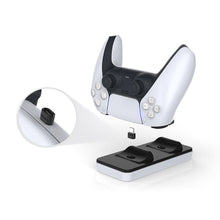 Заредете изображение във визуализатора на галерията – Dobe charging station for white PS5 controllers (TP5-0505) - TopMag
