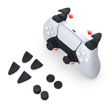 Заредете изображение във визуализатора на галерията – Dobe overlay kit for PS5 controller black (TP5-0513) - TopMag
