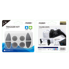 Заредете изображение във визуализатора на галерията – Dobe overlay kit for PS5 controller black (TP5-0513) - TopMag
