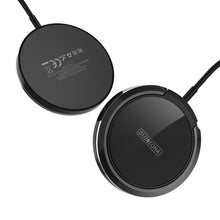 Заредете изображение във визуализатора на галерията – Duzzona MagSafe 15W induction charger black (W1) - TopMag
