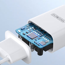 Заредете изображение във визуализатора на галерията – Duzzona 20W PD QC3.0 USB Type C charger white (T3) - TopMag
