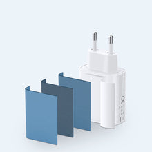 Заредете изображение във визуализатора на галерията – Duzzona 20W PD QC3.0 USB Type C charger white (T3) - TopMag
