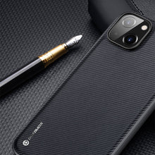 Заредете изображение във визуализатора на галерията – Dux Ducis Fino case cover nylon-covered iPhone 14 black - TopMag
