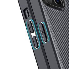 Заредете изображение във визуализатора на галерията – Dux Ducis Fino case cover nylon-covered iPhone 14 black - TopMag
