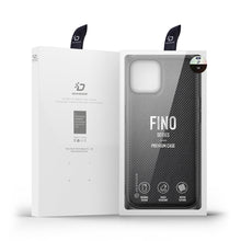 Заредете изображение във визуализатора на галерията – Dux Ducis Fino case cover nylon-covered iPhone 14 black - TopMag
