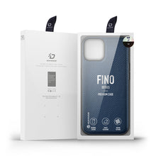 Заредете изображение във визуализатора на галерията – Dux Ducis Fino case cover nylon-covered iPhone 14 blue - TopMag
