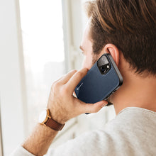 Заредете изображение във визуализатора на галерията – Dux Ducis Fino case cover nylon-covered iPhone 14 blue - TopMag
