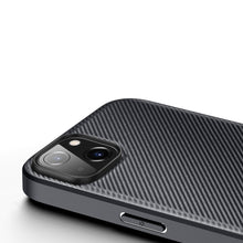 Заредете изображение във визуализатора на галерията – Dux Ducis Fino case cover nylon covered iPhone 14 Plus black - TopMag

