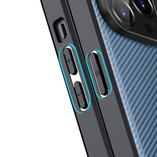 Заредете изображение във визуализатора на галерията – Dux Ducis Fino case cover iPhone 14 Pro blue nylon - TopMag
