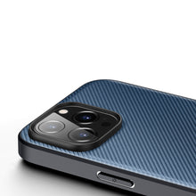 Заредете изображение във визуализатора на галерията – Dux Ducis Fino case cover iPhone 14 Pro blue nylon - TopMag
