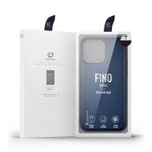 Заредете изображение във визуализатора на галерията – Dux Ducis Fino case cover iPhone 14 Pro blue nylon - TopMag
