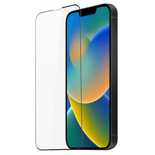 Заредете изображение във визуализатора на галерията – Dux Ducis 10D Tempered Glass full screen 9H tempered glass with frame for iPhone 14 Plus black (case friendly) - TopMag
