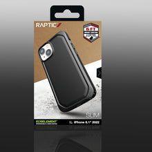 Заредете изображение във визуализатора на галерията – Raptic X-Doria Slim Case iPhone 14 back cover black - TopMag
