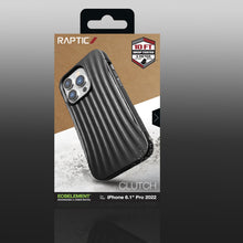 Заредете изображение във визуализатора на галерията – Raptic X-Doria Clutch Case iPhone 14 Pro back cover black - TopMag
