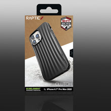 Заредете изображение във визуализатора на галерията – Raptic X-Doria Clutch Case iPhone 14 Pro Max back cover black - TopMag
