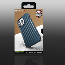 Заредете изображение във визуализатора на галерията – Raptic X-Doria Clutch Case iPhone 14 Pro Max back cover blue - TopMag
