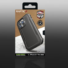 Заредете изображение във визуализатора на галерията – Raptic X-Doria Fort Case iPhone 14 Pro with MagSafe armored cover black - TopMag
