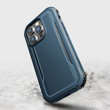 Заредете изображение във визуализатора на галерията – Raptic X-Doria Fort Case iPhone 14 Pro with MagSafe armored blue cover
