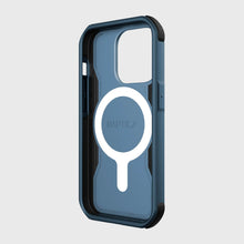Заредете изображение във визуализатора на галерията – Raptic X-Doria Fort Case iPhone 14 Pro with MagSafe armored blue cover
