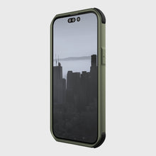 Заредете изображение във визуализатора на галерията – Raptic X-Doria Fort Case iPhone 14 Pro Max with MagSafe armored cover green - TopMag

