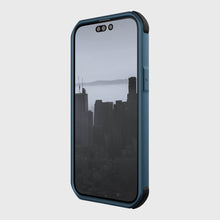 Заредете изображение във визуализатора на галерията – Raptic X-Doria Fort Case iPhone 14 Pro Max with MagSafe armored blue cover - TopMag
