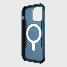 Заредете изображение във визуализатора на галерията – Raptic X-Doria Fort Case iPhone 14 Pro Max with MagSafe armored blue cover - TopMag
