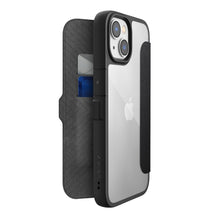 Заредете изображение във визуализатора на галерията – Raptic X-Doria Urban Folio Case iPhone 14 Flip Cover black
