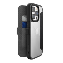 Заредете изображение във визуализатора на галерията – Raptic X-Doria Urban Folio Case iPhone 14 Pro Flip cover black
