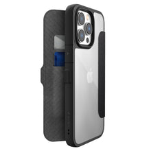 Заредете изображение във визуализатора на галерията – Raptic X-Doria Urban Folio Case iPhone 14 Pro Max flip cover black

