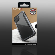 Заредете изображение във визуализатора на галерията – Raptic X-Doria Shield Case iPhone 14 armored cover black - TopMag
