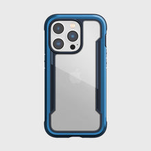 Заредете изображение във визуализатора на галерията – Raptic X-Doria Shield Case iPhone 14 Pro armored cover blue - TopMag

