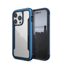 Заредете изображение във визуализатора на галерията – Raptic X-Doria Shield Case iPhone 14 Pro armored cover blue - TopMag
