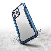 Заредете изображение във визуализатора на галерията – Raptic X-Doria Shield Case iPhone 14 Pro Max armored cover blue - TopMag
