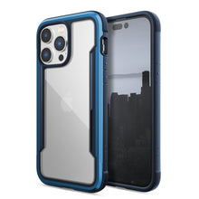 Заредете изображение във визуализатора на галерията – Raptic X-Doria Shield Case iPhone 14 Pro Max armored cover blue - TopMag
