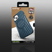 Заредете изображение във визуализатора на галерията – Raptic X-Doria Clutch Case iPhone 14 with MagSafe back cover blue - TopMag
