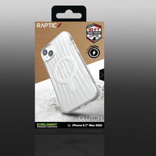Заредете изображение във визуализатора на галерията – Raptic X-Doria Clutch Case iPhone 14 Plus with MagSafe back cover transparent - TopMag
