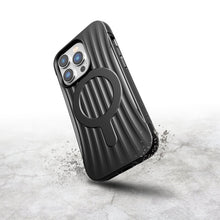 Заредете изображение във визуализатора на галерията – Raptic X-Doria Clutch Case iPhone 14 Pro with MagSafe back cover black - TopMag
