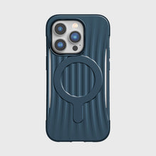 Заредете изображение във визуализатора на галерията – Raptic X-Doria Clutch Case iPhone 14 Pro with MagSafe back cover blue - TopMag
