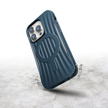 Заредете изображение във визуализатора на галерията – Raptic X-Doria Clutch Case iPhone 14 Pro with MagSafe back cover blue - TopMag
