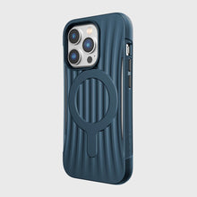 Заредете изображение във визуализатора на галерията – Raptic X-Doria Clutch Case iPhone 14 Pro with MagSafe back cover blue - TopMag
