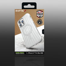 Заредете изображение във визуализатора на галерията – Raptic X-Doria Clutch Case iPhone 14 Pro Max with MagSafe back cover transparent - TopMag
