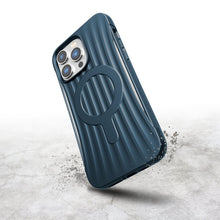 Заредете изображение във визуализатора на галерията – Raptic X-Doria Clutch Case iPhone 14 Pro Max with MagSafe back cover blue - TopMag
