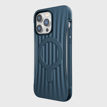 Заредете изображение във визуализатора на галерията – Raptic X-Doria Clutch Case iPhone 14 Pro Max with MagSafe back cover blue - TopMag
